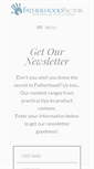 Mobile Screenshot of fatherhoodfactor.com